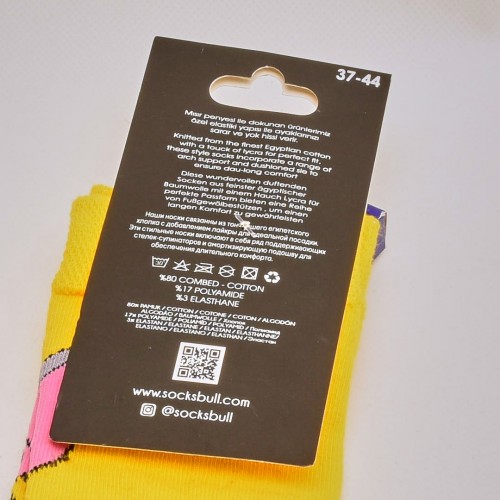 الجوارب الملونة الشهيرة SocksBull  - توم Tom