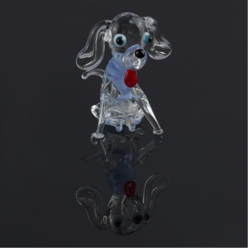 مجسم و حلية زجاجية للكلاب (3 سم)