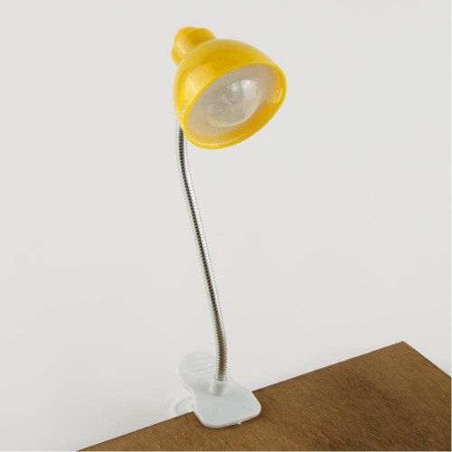 ضوء قراءة الكتاب المنضدي الانيق  ( باللون الابيض )