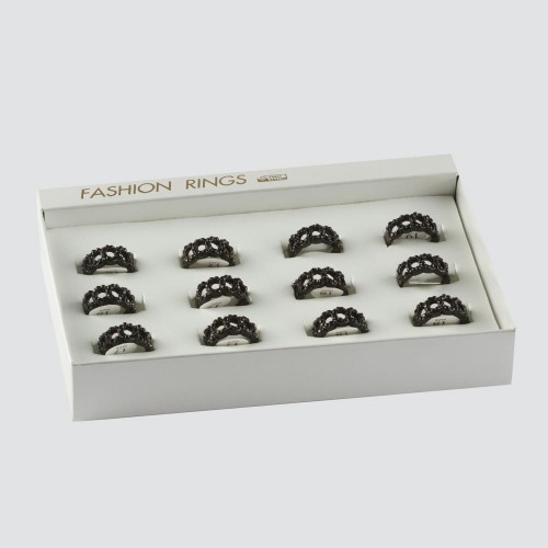 محبس متشابك خاتم حجري الشكل بجودة ممتازة