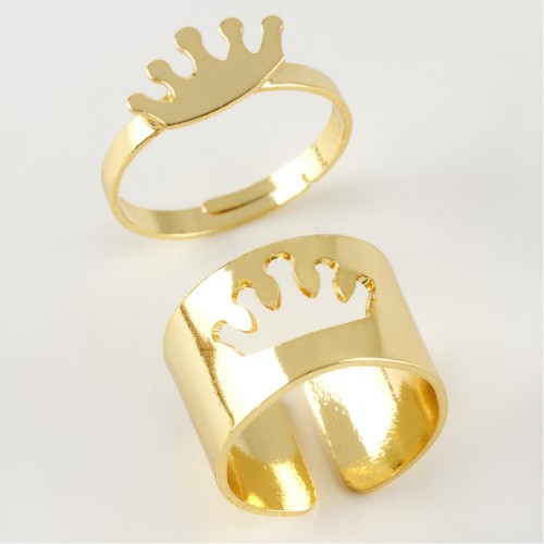 خاتم على شكل تاج  العاشق 