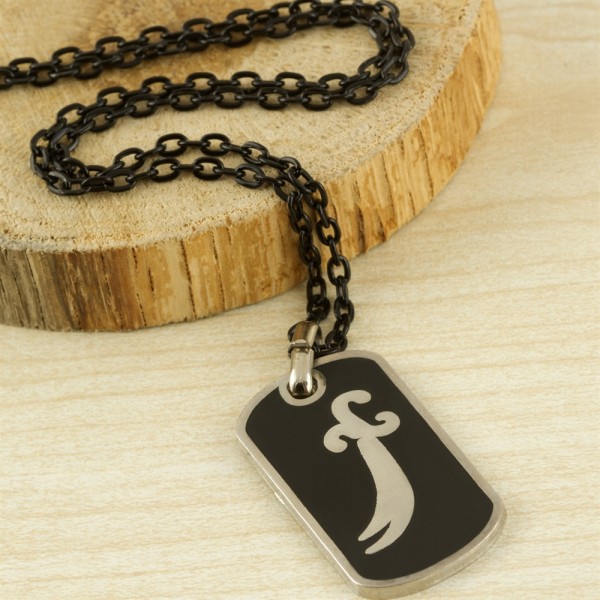 قلادة رجالية من معدن ذو الفقار (جودة عالية)