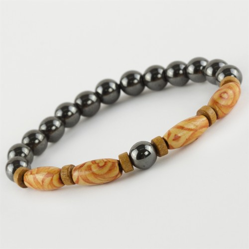 الهيماتيت وود تريند الموسم الجديد سوار الحجر الطبيعي