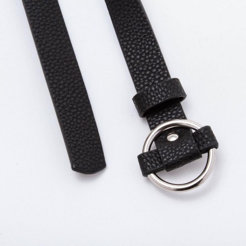 حزام  جلدي تصميم مختلف 2.5 سم 