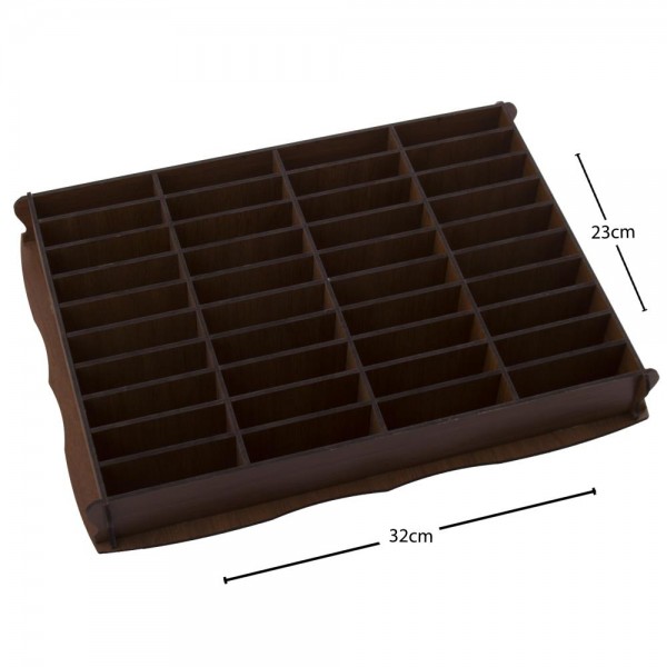 حامل سوار خشبي 40 قطعة